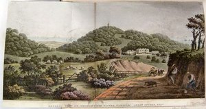 Sherringham Bower általános látképe, Norfolk: Upcher apát, 1812 körül